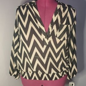 Torrid Zig zag top